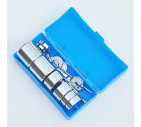 Set di pesi scanalati con gancio, strumento didattico, pesi da 2G, 5G, 10G, 20G,
