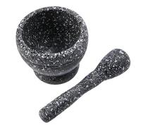 Set Di Pestello E Mortaio Set di miscelazione for macinare resina naturale, frantoio, pestelli, mortai, smerigliatrice, kit for erbe(Granitic Pattern)