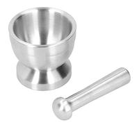 Set di pestello per mortaio in acciaio inox, con spremiaglio manuale, tritacarne e frantumare, accessori da cucina (piccolo)