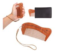Set di Pettine da Parto, Inciso Pettine Legno Travaglio con Borsa Portaoggetti e Cordino Articoli Essenziali per il Parto e il Travaglio per le Mamme Alle Prime Armi Donne Incinte Regalo