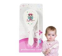 Set di pettini e spazzole per bambini, spazzola per capelli con setole morbide, spazzola per capelli, doccia, prodotti per bambini, cura del cuoio capelluto per pelli sensibili