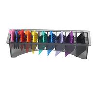 Set di pettini guida, pezzi di ricambio per tagliacapelli, pettine per tagliacapelli, strumenti per tagliare i capelli, 10 colori, 10 misure, materiale polimerico resistente alle