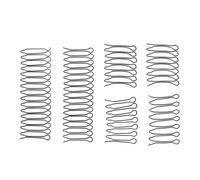 Set di Pettini per Capelli a Torsione Alla Moda - Pettine per Capelli in Metallo Metallico Impermeabile, Elastico, Anti -slittamento Tutti i di Set 3