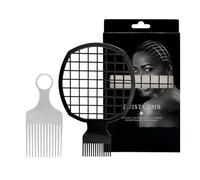 Set di Pettini per Capelli Afro Attrezzo Per Acconciature Capelli Ricci