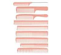 Set di pettini per capelli professionali antistatici pettine per taglio dei capelli fini e larghi denti styling prendendo in giro Styling