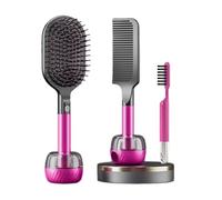 Set di pettini per capelli, regalo di compleanno per donne e ragazze, per capelli lunghi, spessi, sottili, ricci, spazzola per capelli ideale su bagnato o asciutto, niente più grovigli