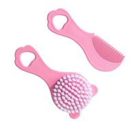 Set di pettini per neonati con spazzola per capelli per pelli delicate Caratteristica Bella Orso Modello Nuovi Genitori Strumenti essenziali per la cura dei capelli