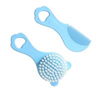 Set di pettini per neonati con spazzola per capelli per pelli delicate Caratteristica Bella Orso Modello Nuovi Genitori Strumenti essenziali per la cura dei capelli