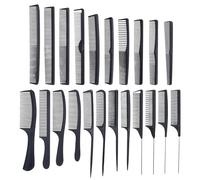 Set di pettini professionali per parrucchieri e parrucchieri, set da 22 pezzi per tutti i tipi di districante