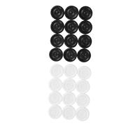 Set di Pezzi da Gioco in Plastica per Backgammon e Scacchi | Accessori da Gioco, Leggero, Pezzi di Ricambio, per Insegnare e Giocare a Scacchi e Dama
