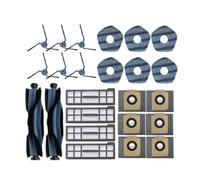 Set Di Pezzi Di Ricambio Compatibili Con Eufy X10 Pro Omni | Include spazzola a rullo, spazzola laterale, filtro, panno for scopa, sacchetto for la polvere(Set 4)