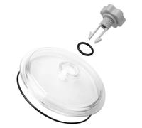 Set Di Pezzi Di Ricambio Filtro | Accessori Per Pool Di Pompe Per Filtro Di Sabbia | Kit Di Riparazione Con Sigillo Catcher Foglia Sul Coperchio Filtro | Adatto A Pompe Comuni, PVC E Guarnizioni Durev