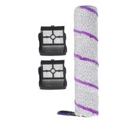 Set di pezzi di ricambio per aspirapolvere Cecotec per Conga per X50 per X-Treme con filtri, panni per mocio, polveri laterali, adatto per la pulizia accurata di pavimenti duri e angoli (A)