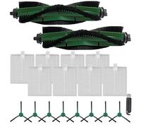 Set di pezzi di ricambio per aspirapolvere Roomba 105 Combo con spazzola a rullo principale, spazzole laterali, filtri, kit di accessori per la pulizia (B)