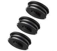 Set di pezzi di ricambio per decespugliatore Einhell GC-ET 4530 3405685 e GE-CT 4530, include 2 bobine di filo in nylon da 5 m, copertura del cappuccio e kit testina per decespugliatore per prato