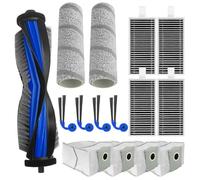 Set di pezzi di ricambio per ECOVACS Deebot T80S/T80S Omini | Kit di accessori con spazzola principale, spazzole laterali, filtri, mocio a rullo e sacchetti per la polvere per una pulizia