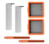 Set di pezzi di ricambio per lavapavimenti Uwant D5 D100 A60 V8 V10 D500 D600 include spazzole a rullo e filtri facili da usare