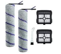 Set di pezzi di ricambio per Rowenta X-Clean 10 GZ7540WO, per aspirapolvere NARWAL S20 Pro, rullo e filtro HEPA, 2 rotoli, 2 filtri con spazzola per la pulizia