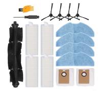 Set di pezzi per aspirapolvere robot Tapo RV30 Max Plus RV30 Max RVV20 Max Plus RV20 Max, compatibile con modelli RVA202/RV30/RV20, pulizia accurata del pavimento per le famiglie con animali domestici
