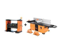 Set di pialle e spessori Triton large silver