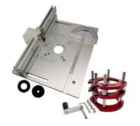 Set di piastre di fresatura per fresatrice C8 S8 Set di piastre per fresatrice Set di piastre per montaggio rapido, comoda maniglia