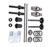 Set di piastre di guida for asta di spinta del bilanciere della valvola adatte for generatori GX160 GX200 5,5 HP 6,5 HP 168F, spazzola for pompa dell'acqua Cu Machi