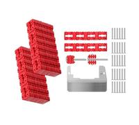Set di piastre distanziali da parete multifunzione in ferro per vari dispositivi Distanziatore per presa elettrica Facile da installare in metallo multiuso