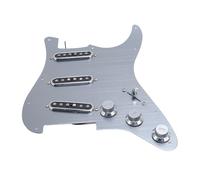 Set di Piastre Graffiate per Chitarra in Lega in Lega di Alluminio con 6.0k Alnico 5 Pickup per Chitarre Elettriche Sss