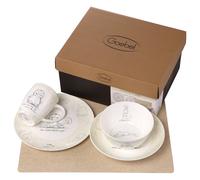 Set Di Piatti 5 Pezzi ANOUK Credere Nei Tuoi Sogni Per Bambini Goebel Porcellana