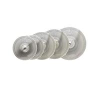 Set Di Piatti A Basso Volume Color Argento 8" Splash + 14" HH (alto E Basso) + 16" Crash Piatti per batteria Cymbal set
