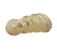 Set Di Piatti A Basso Volume Di Silenzio Dorato Piatti per batteria Cymbal set