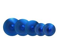 Set Di Piatti Blue Mute 14''HH+16''Crash+18''Crash+ 20'' Ride+Borsa Per Piatti Piatti per batteria Cymbal set
