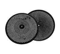 Set Di Piatti Da Allenamento A Basso Volume 14 Hi-Hat Una Coppia piatti per batteria(Black)