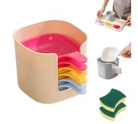 Set di Piatti e Porta Salse, 7 Pezzi di Piatti per Salse, Mini Ciotole con Manico per Ketchup, Salsa di Soia, Barbecue e Cene di Festa (1 Set Multicolor)