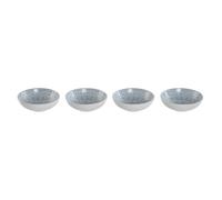 Set di piatti Home ESPRIT Azzurro Gres Mandala Arabo 18,2 x 18,2 x 5,5 cm
