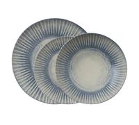 Set Di Piatti In Ceramica Blu Sunlight Arthur Krupp 12 Pezzi
