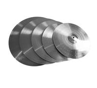 Set Di Piatti In Lega D'argento 14" Hi-Hat/16" Crash/18" Crash/*20" Piatti Ride Per Batteria Strumento Musicale Set di Piatti per Batteria