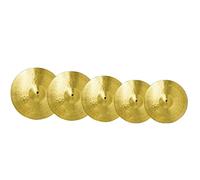 Set Di Piatti In Ottone 14''HH+16''Crash+18''Crash+20''Ride+Cymbal Bag Piatti per batteria Cymbal set