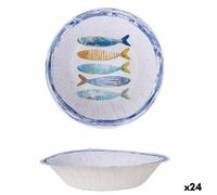 Set di piatti Inde 450 ml 6 Pezzi [24 Unità]