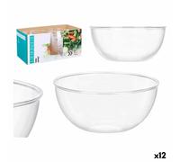 Set di piatti Leknes Trasparente Plastica 3,5 L 25,5 x 12,5 x 25,5 cm [12 Uni
