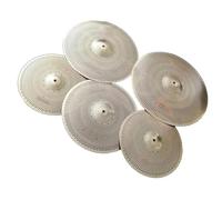 Set Di Piatti Muti 14''hi-hat/16''crash/18''crash/20''ride Piatti Con Borsa Per Piatti Set di Piatti per Batteria