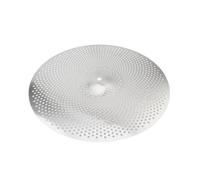 Set di piatti per batteria Silver Drummer Practice Cymbal Silenzioso A Basso Volume Hihat Crash Ride Mute Cymbal Per Batteria(16)