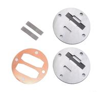 Set di piatti per valvole del compressore d'aria da 46 mm per guarnizione della testata del cilindro, parti compatibili