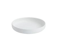 Set di piatti piani in ceramica, Deep Dish Ceramic Dinner Plate Round Stackable 8.25 inches(B)