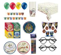 Set Di Piatti, Tazze, Salviette, Tovaglia, Palloncini Per Feste Di Compleanno