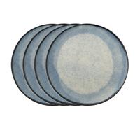 Set Di Piatto Per Pizza Arthur Krupp Shade Matt In Ceramica 4 Pezzi