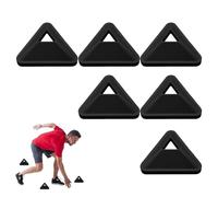 Set di Piccoli Coni stradali - Rosso Blu-Verde Giallo | pennarelli Multiuso per Feste, Strumenti educativi, per l'allenamento Sportivo, Design in Flessibile, Adatto per Interni ed