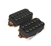Set Di Pickup Al Collo E Al Ponte Humbucker In Metallo A Doppia Bobina Nera Per Parti Di Chitarra Elettrica Fai-da-te Accessori di Ricambio per Chitarra