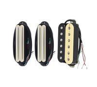 Set Di Pickup Elettrici Per Chitarra SSH In Ceramica Da 3 Pezzi Con Bobine A Doppia Guida Pick-up Elettrico Professionale(Cream and Zb)
