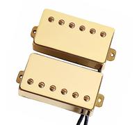 Set Di Pickup Humbucker Per Ponte E Manico Per Chitarra Con Magnete In Ceramica Con Copertura In Ottone Dorato Per Parti Di Chitarra Elettrica Pickups Set per Chitarra Elettrica